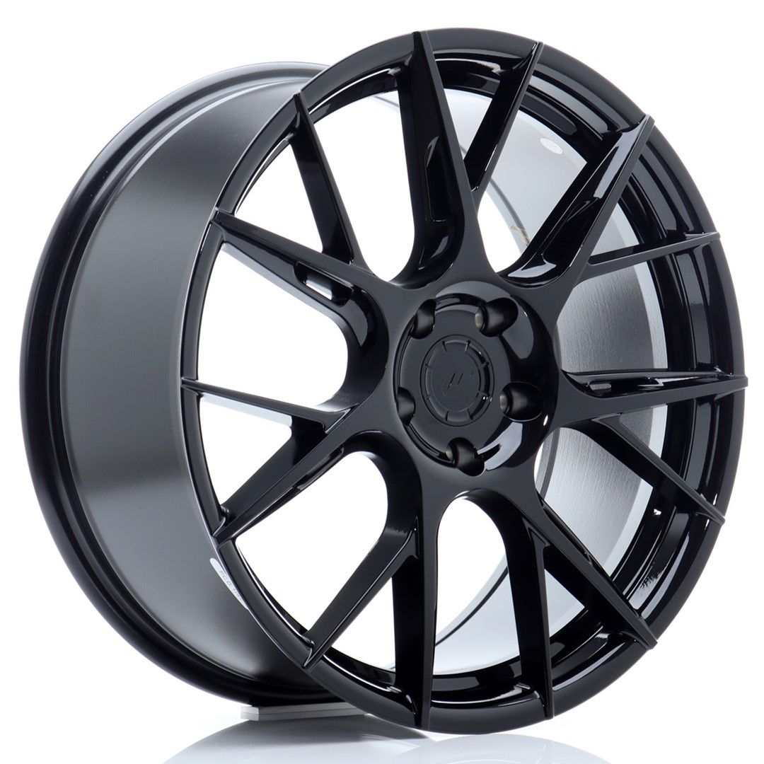 Image of JR-Wheels JR42 Velgen 19 Inch 8.5J ET45 5x112 Flow Form Gloss Black