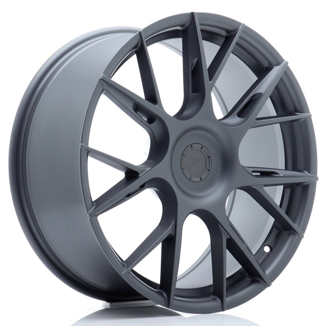 Image of JR-Wheels JR42 Velgen 19 Inch 8.5J ET35-45 Custom PCD Flow Form Flat Gun Metal