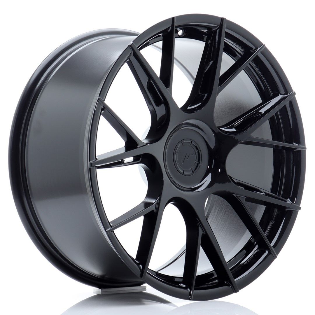 Image of JR-Wheels JR42 Velgen 19 Inch 9.5J ET35-42 Custom PCD Flow Form Gloss Black