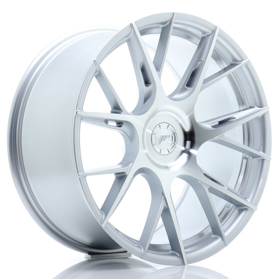 Image of JR-Wheels JR42 Velgen 19 Inch 9.5J ET35-42 Custom PCD Flow Form Silver Machined Face