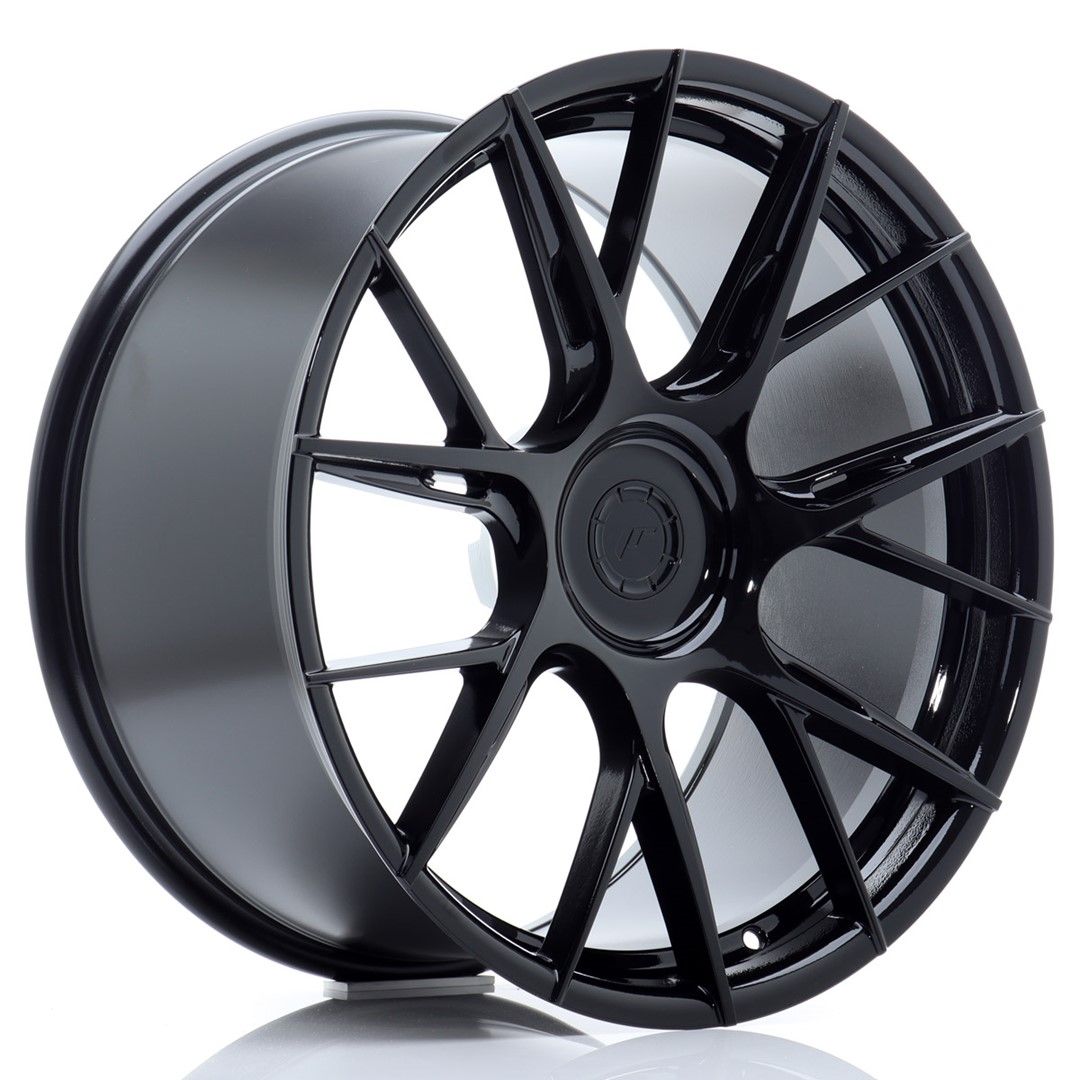 Image of JR-Wheels JR42 Velgen 20 Inch 10J ET20-42 Custom PCD Flow Form Gloss Black
