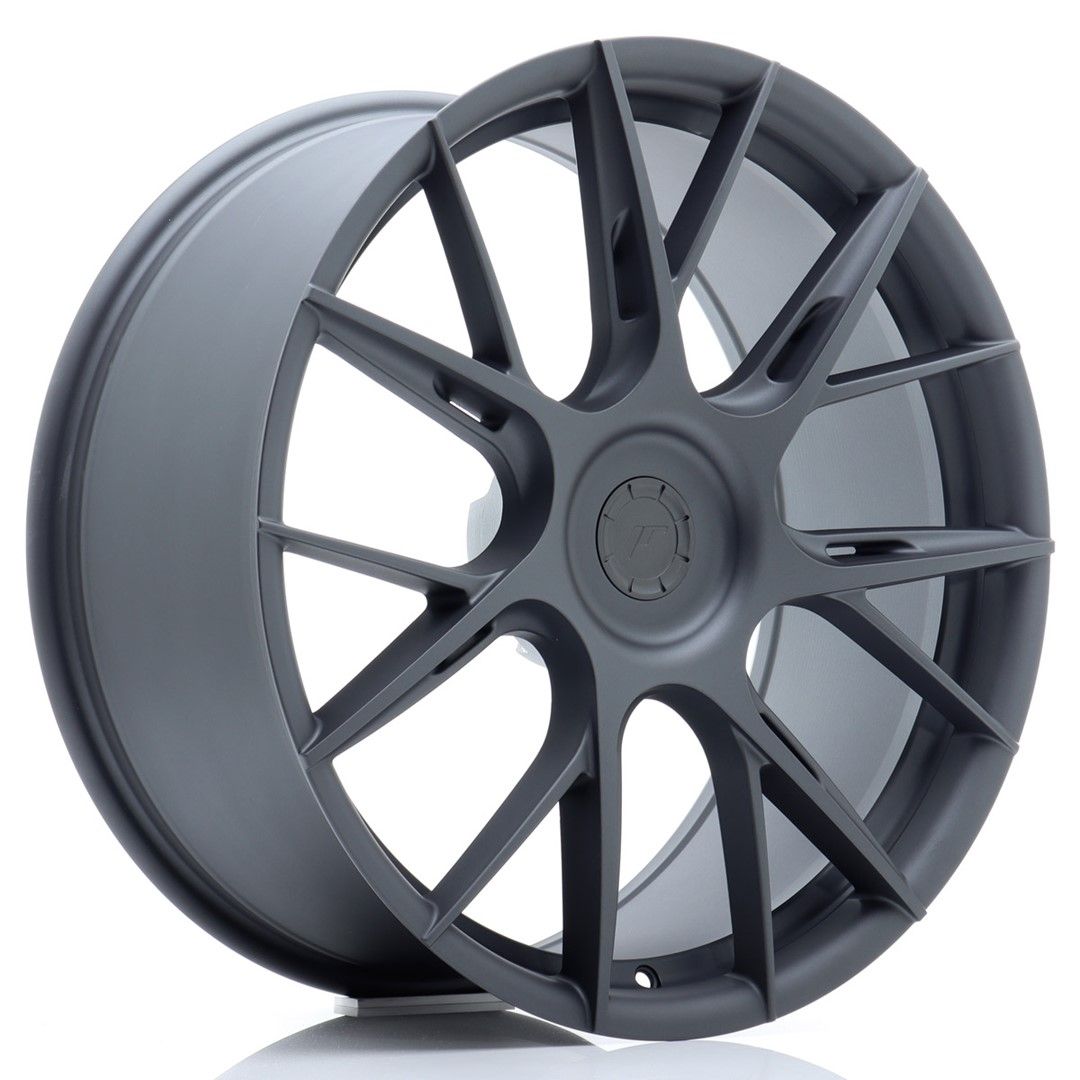 Image of JR-Wheels JR42 Velgen 20 Inch 9J ET20-50 Custom PCD Flow Form Flat Gun Metal