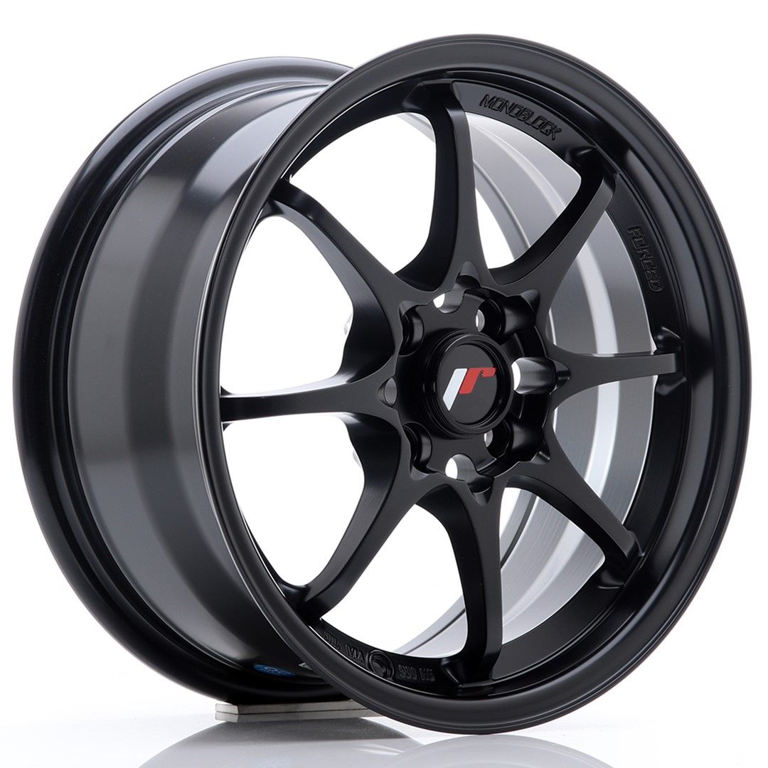 Image of JR-Wheels JR5 Velgen 15 Inch 7J ET35 4x100 Flat Black