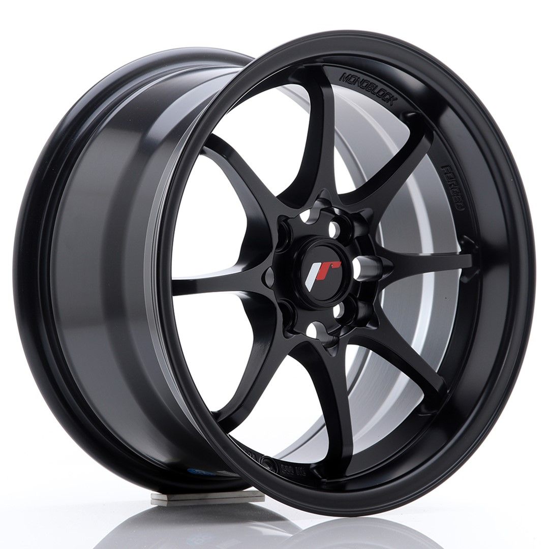 Image of JR-Wheels JR5 Velgen 15 Inch 8J ET28 4x100 Flat Black