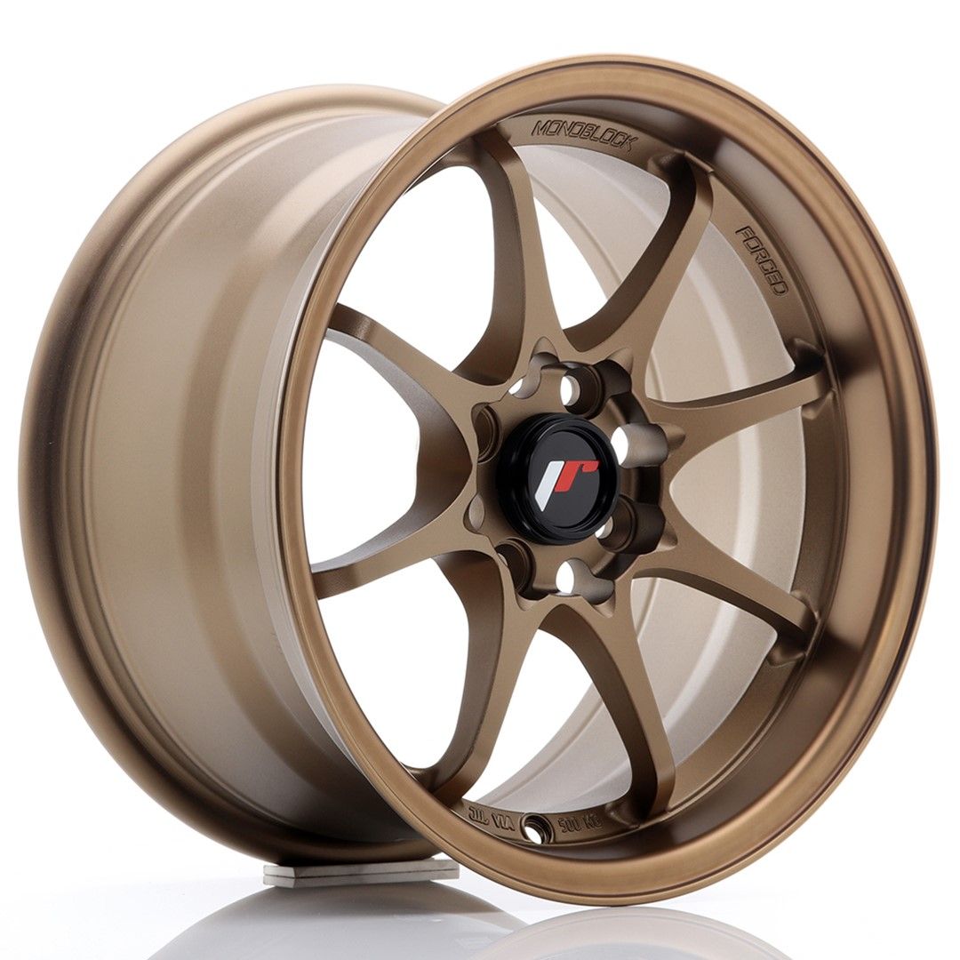 Image of JR-Wheels JR5 Velgen 15 Inch 8J ET28 4x100 Dark Anodized Bronze