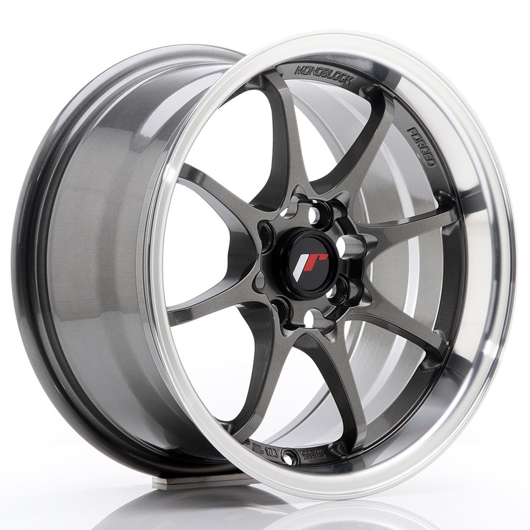 Image of JR-Wheels JR5 Velgen 15 Inch 8J ET28 4x100 Gun Metal