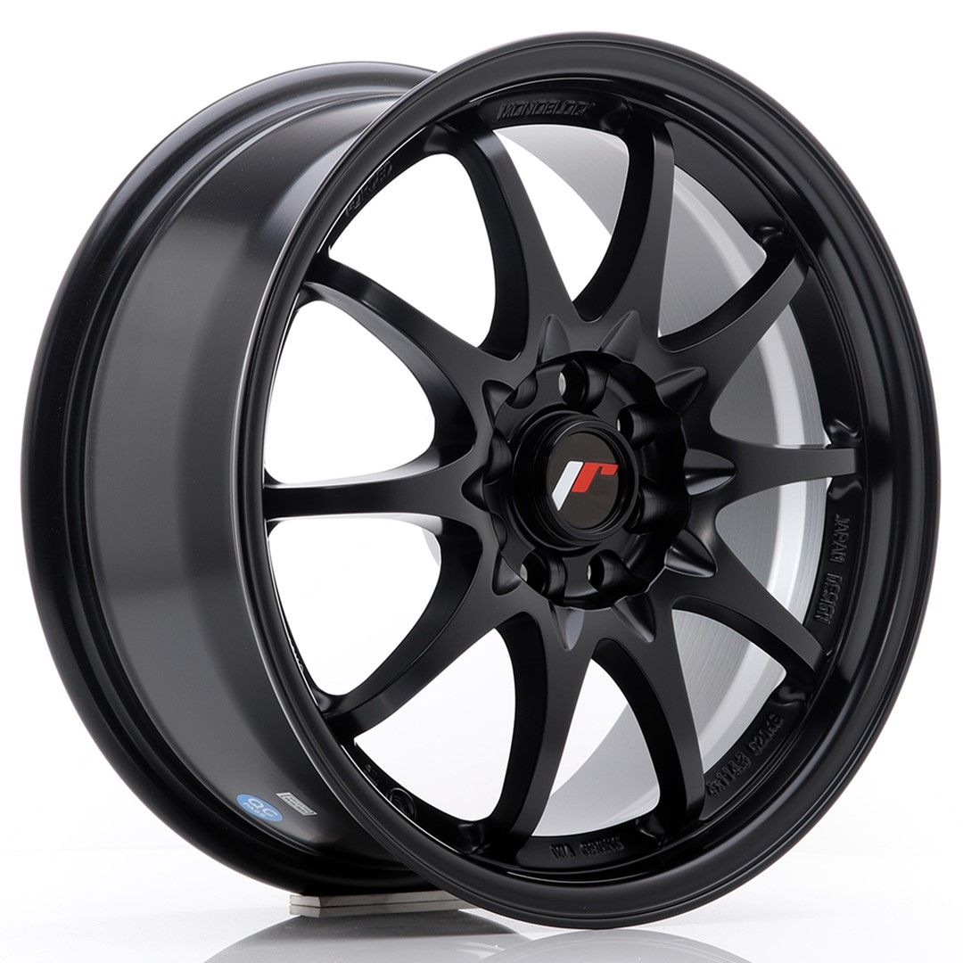 Image of JR-Wheels JR5 Velgen 16 Inch 7J ET30 4x100,4x108 Flat Black