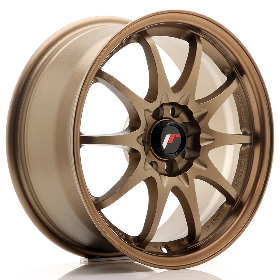 Image of JR-Wheels JR5 Velgen 16 Inch 7J ET30 4x100,4x108 Dark Anodized Bronze