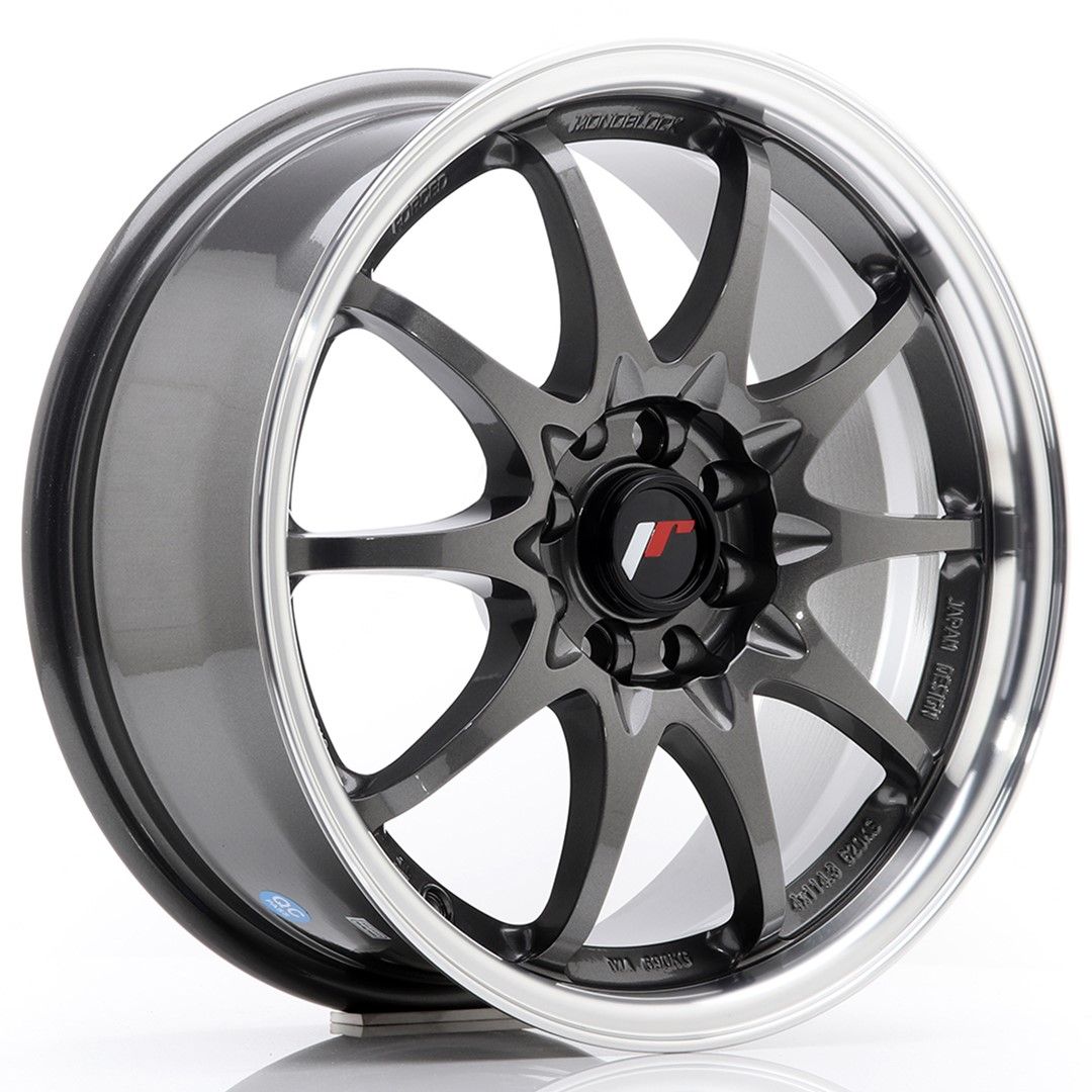 Image of JR-Wheels JR5 Velgen 16 Inch 7J ET30 4x100,4x108 Gun Metal