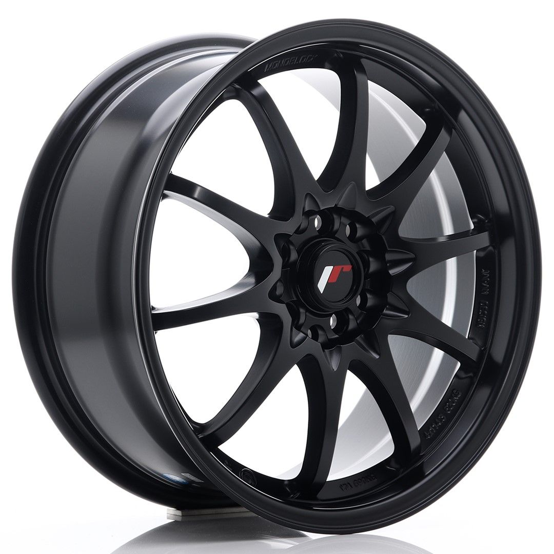 Image of JR-Wheels JR5 Velgen 17 Inch 7.5J ET35 4x100,4x114.3 Flat Black