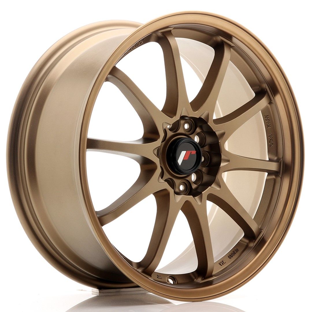 Image of JR-Wheels JR5 Velgen 18 Inch 8J ET35 5x114.3 Dark Anodized Bronze