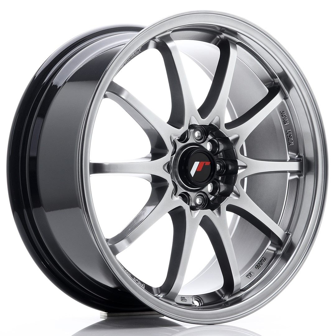 Image of JR-Wheels JR5 Velgen 18 Inch 8J ET35 5x114.3 Hyper Black