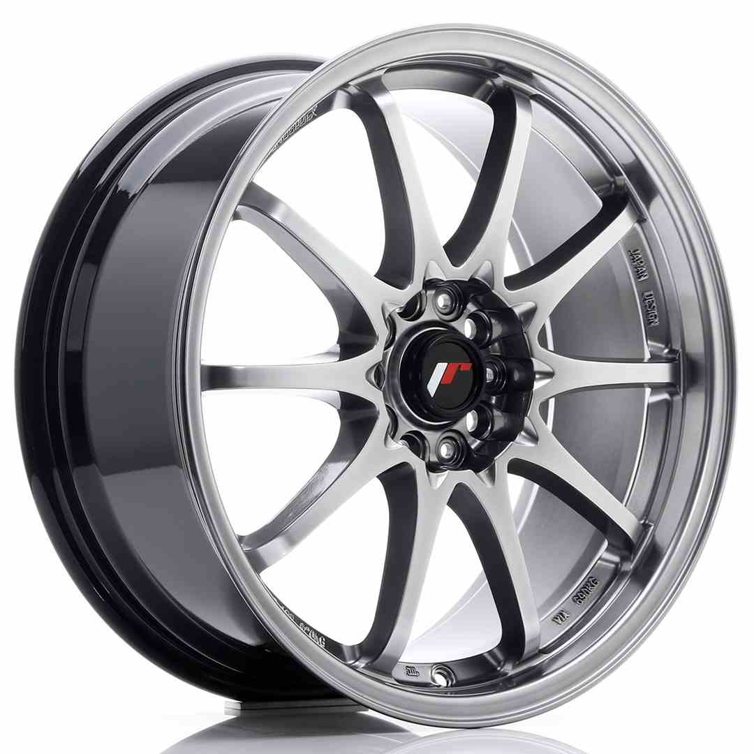 Image of JR-Wheels JR5 Velgen 18 Inch 8J ET35 5x100 Hyper Black