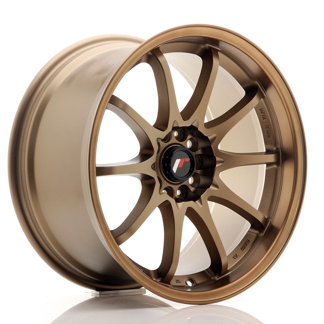 Image of JR-Wheels JR5 Velgen 18 Inch 9.5J ET22 5x114.3 Dark Anodized Bronze