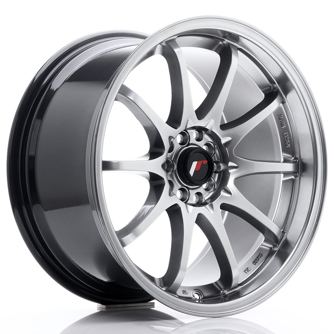 Image of JR-Wheels JR5 Velgen 18 Inch 9.5J ET22 5x100,5x114.3 Hyper Black