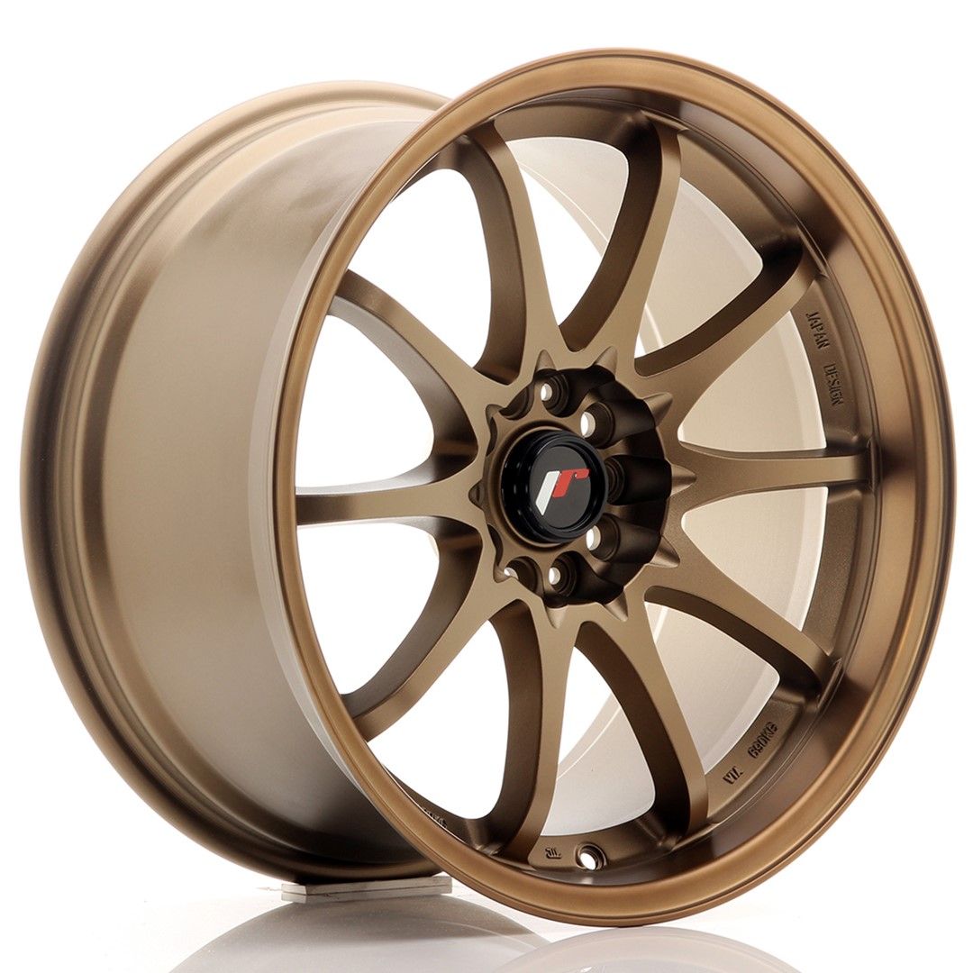 Image of JR-Wheels JR5 Velgen 18 Inch 9.5J ET38 5x100,5x114.3 Dark Anodized Bronze
