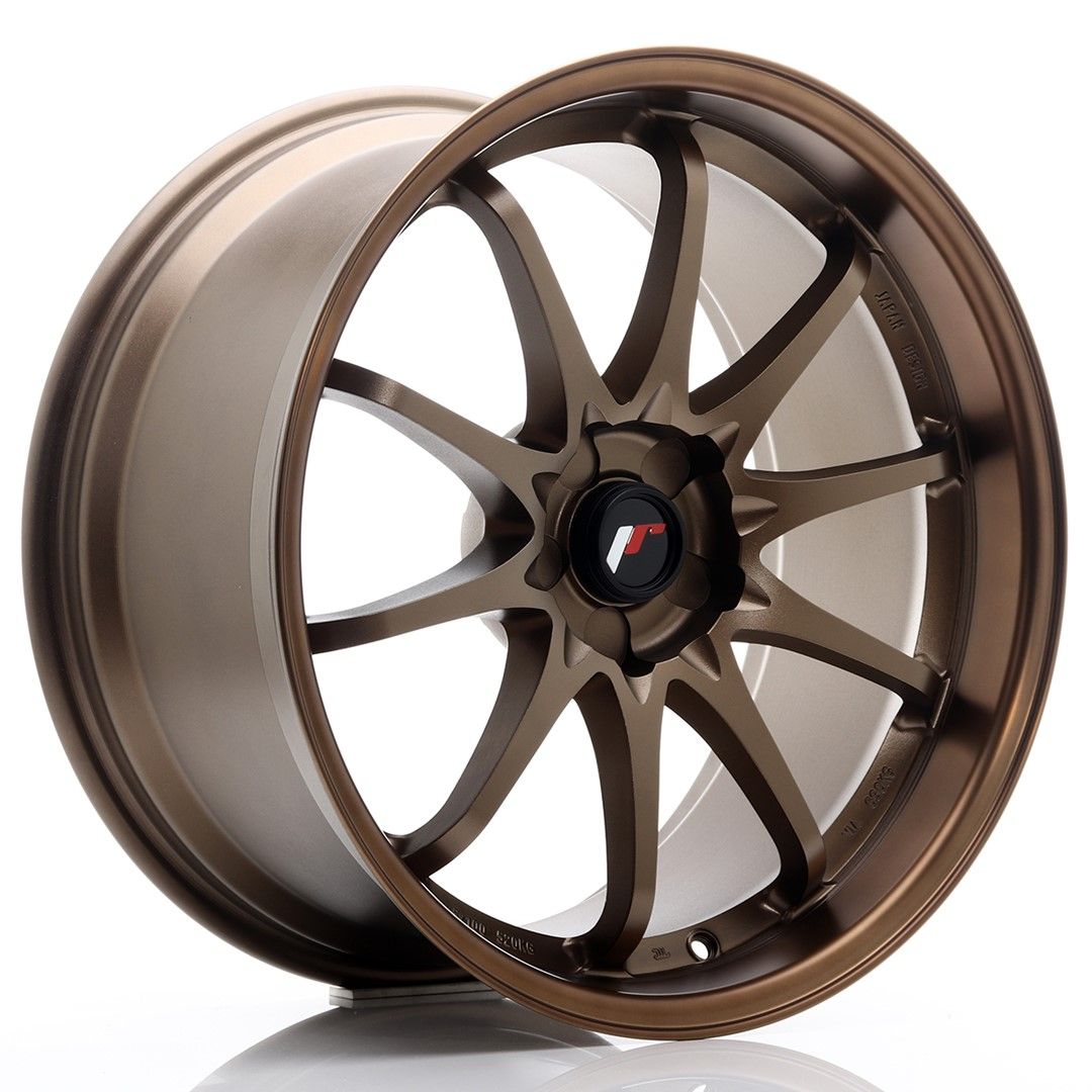 Image of JR-Wheels JR5 Velgen 19 Inch 9.5J ET12-36 Custom PCD Dark Anodized Bronze