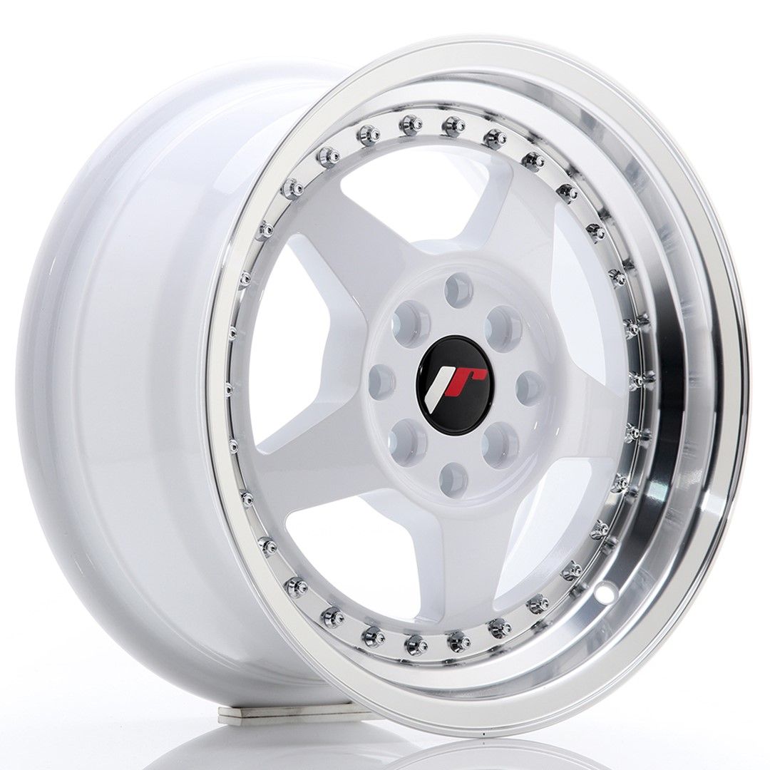 Image of JR-Wheels JR6 Velgen 15 Inch 7J ET25 4x100,4x108 White