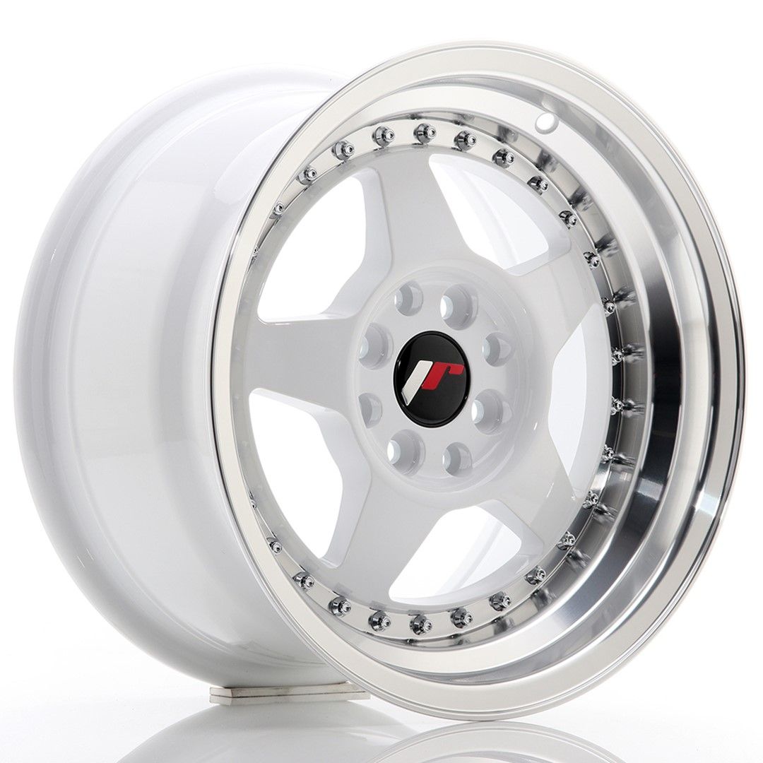 Image of JR-Wheels JR6 Velgen 15 Inch 8J ET25 4x100,4x108 White