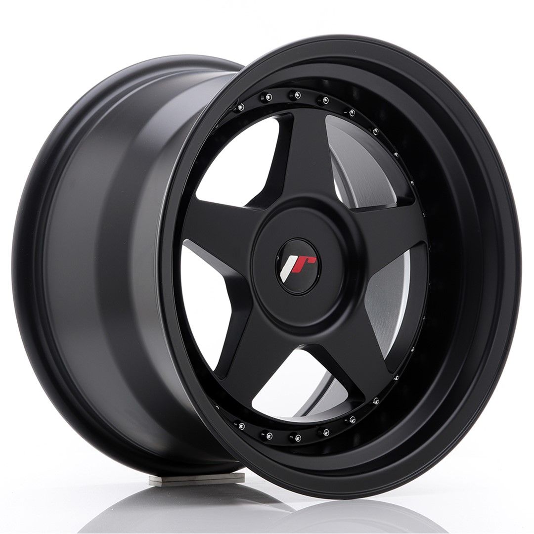 Image of JR-Wheels JR6 Velgen 17 Inch 10J ET20 Custom PCD Flat Black