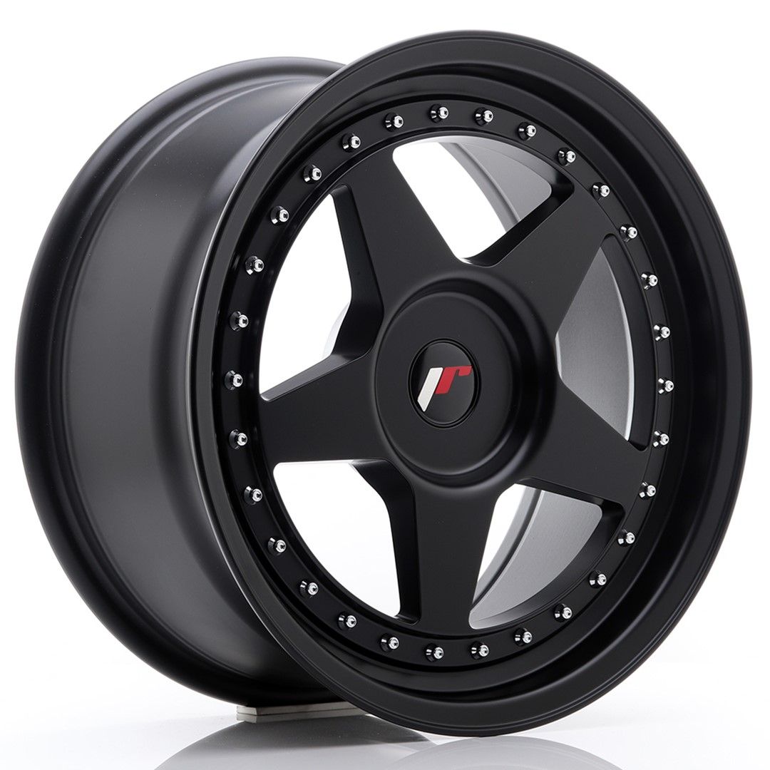 Image of JR-Wheels JR6 Velgen 17 Inch 8J ET20-35 Custom PCD Flat Black