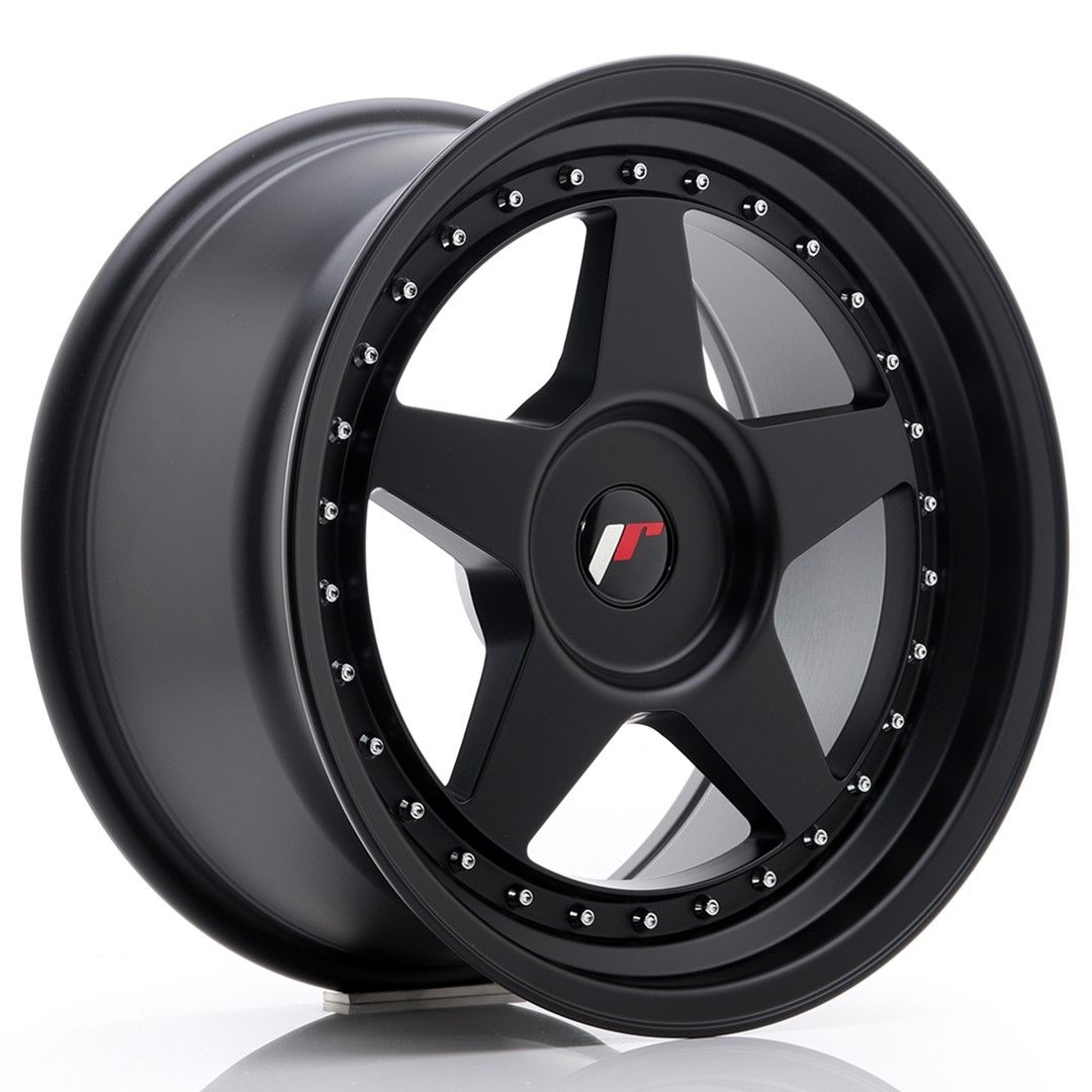 Image of JR-Wheels JR6 Velgen 17 Inch 9J ET20-35 Custom PCD Flat Black