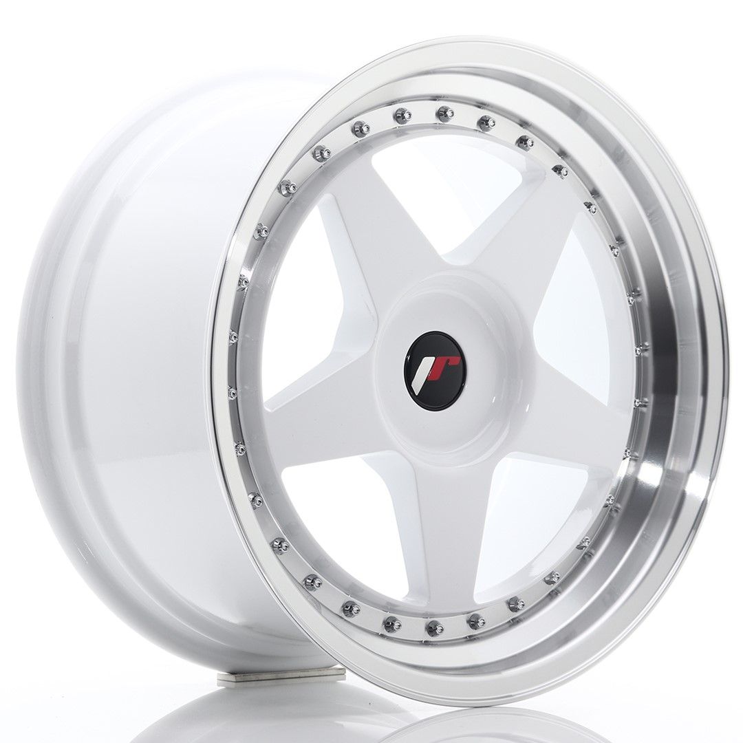 Image of JR-Wheels JR6 Velgen 18 Inch 9.5J ET20-40 Custom PCD White