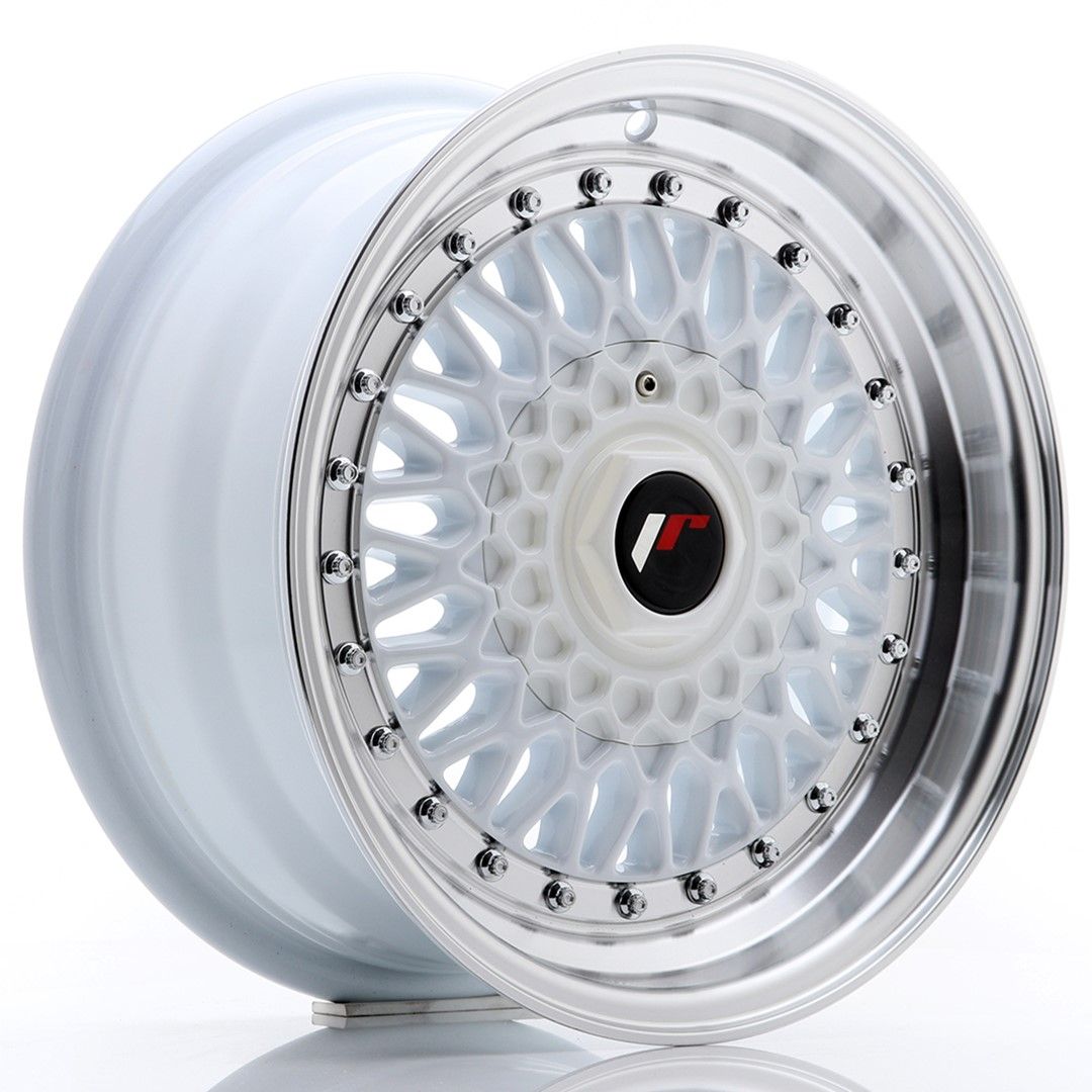 Image of JR-Wheels JR9 Velgen 15 Inch 7J ET20 4x100,4x108 White Machined Lip