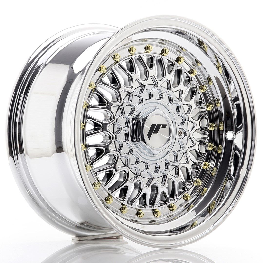Image of JR-Wheels JR9 Velgen 15 Inch 8J ET20 4x100,4x108 Chrome