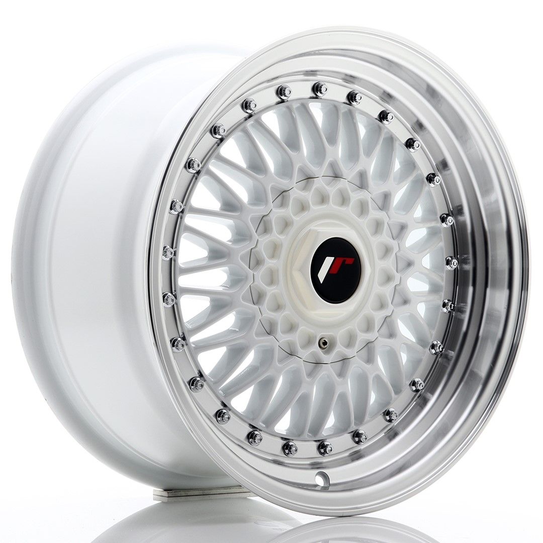 Image of JR-Wheels JR9 Velgen 16 Inch 8J ET25 4x100,4x108 White Machined Lip