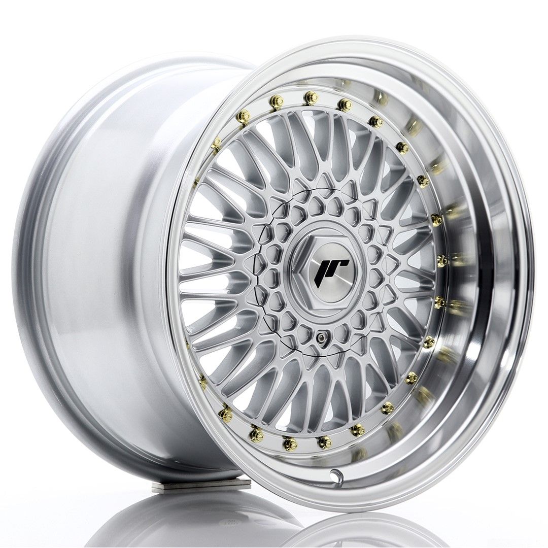 Image of JR-Wheels JR9 Velgen 17 Inch 10J ET20 5x112,5x120 Silver Machined Lip