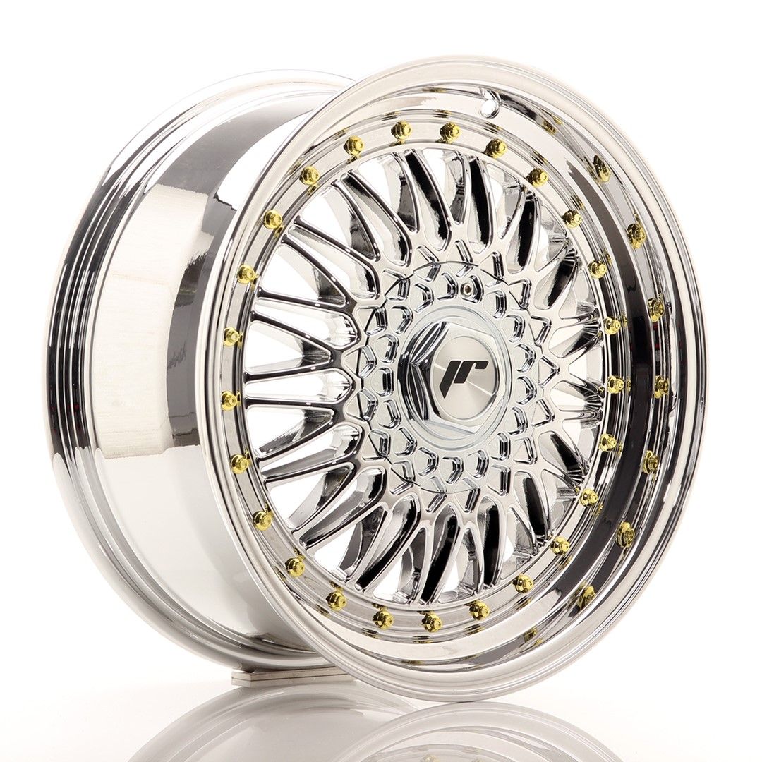 Image of JR-Wheels JR9 Velgen 17 Inch 7.5J ET35 Custom PCD Chrome