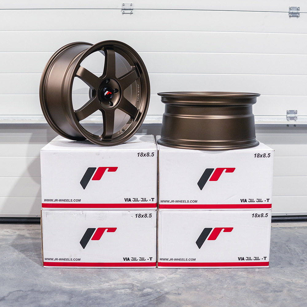 Image of JR-Wheels JR3 TWEEDE KANS Velgen 18 Inch 8.5J ET40 5x114.3 Flat Bronze