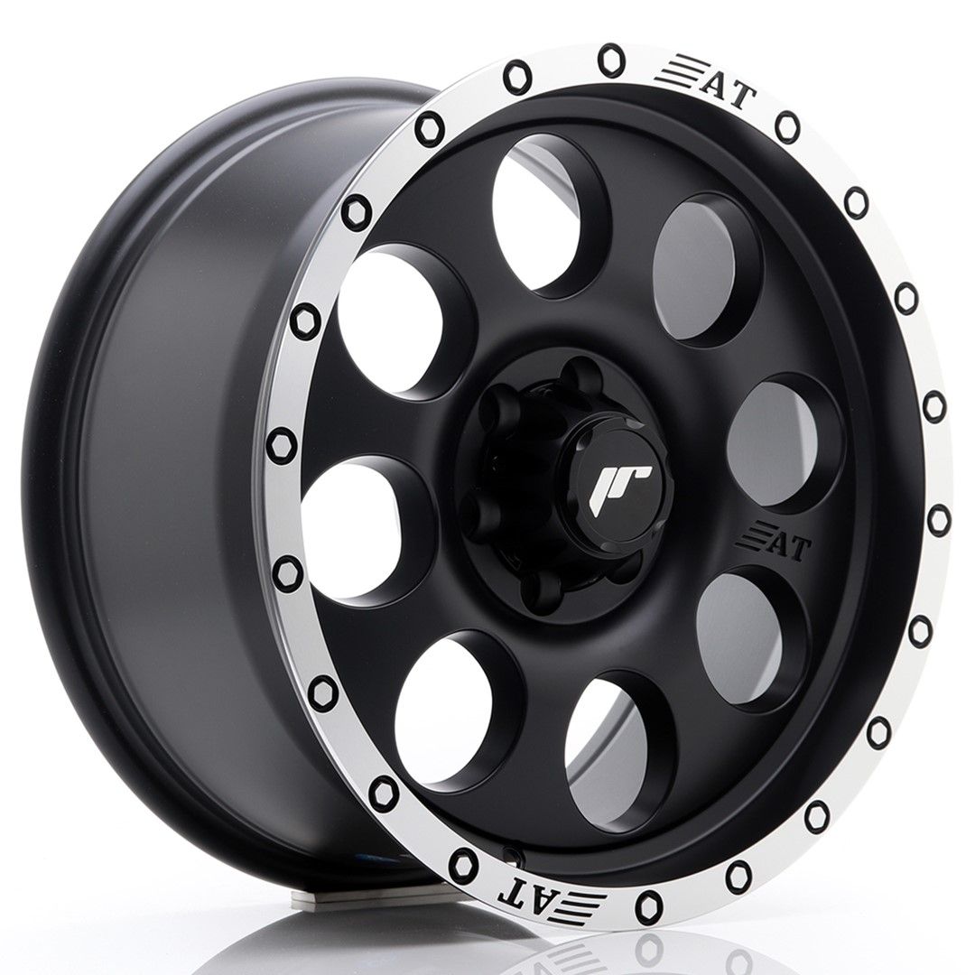 Image of JR-Wheels JRX4 Velgen 17 Inch 8.5J ET20 6x139.7 Flat Black Machined Lip