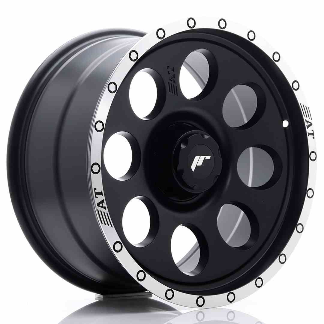Image of JR-Wheels JRX4 Velgen 18 Inch 9J ET0-20 Custom PCD Flat Black Machined Lip