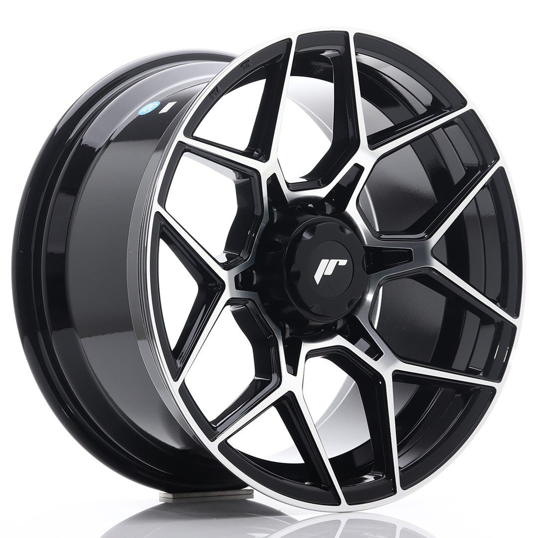 Image of JR-Wheels JRX9 Velgen 18 Inch 9J ET18 6x139.7 Gloss Black Machined Face