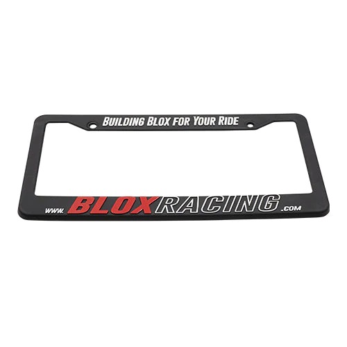 Image of Blox Racing Kentekenplaathouder USA Style Brushed Aluminum Logo