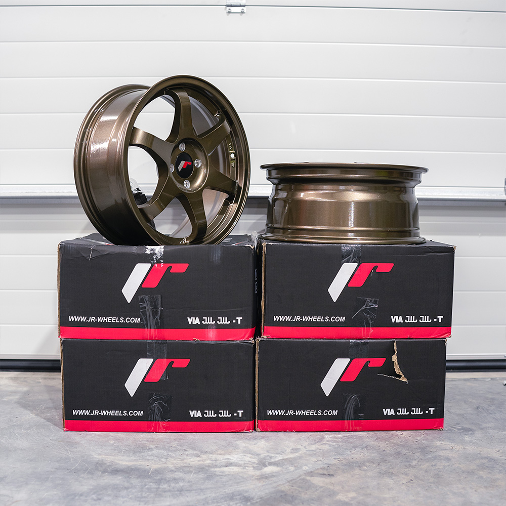 Image of JR-Wheels JR3 Velgen 17 Inch 7J ET40 4x100 Flat Bronze
