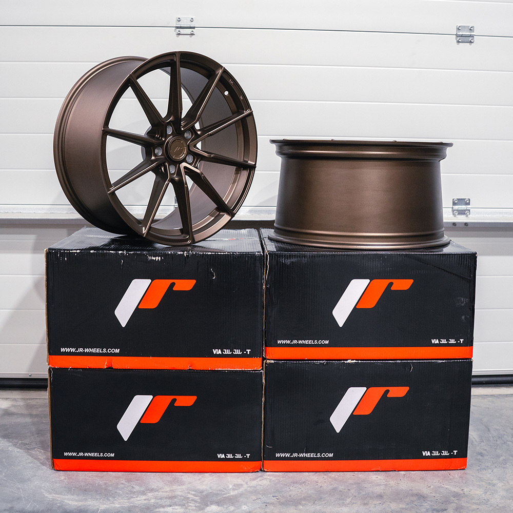 Image of JR-Wheels SL02 TWEEDE KANS 2x 19x9 ET30 2x 19x10 ET30 5x112 Flat Bronze