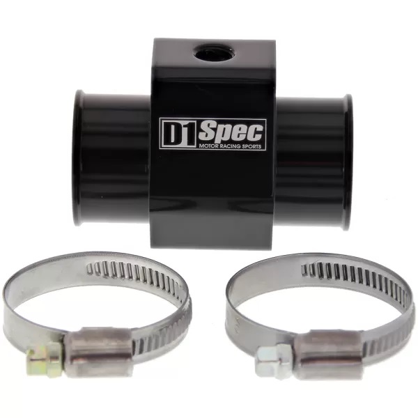 Image of D1 Spec Water Temperatuur Sensor Adapter Zwart Aluminium