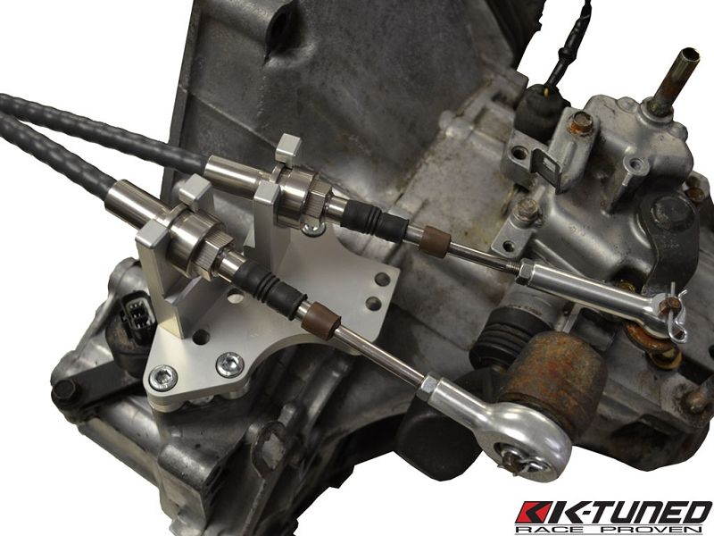 Image of K-Tuned Schakelkabels En Beugel Race-Spec Honda Civic,CRX,Integra