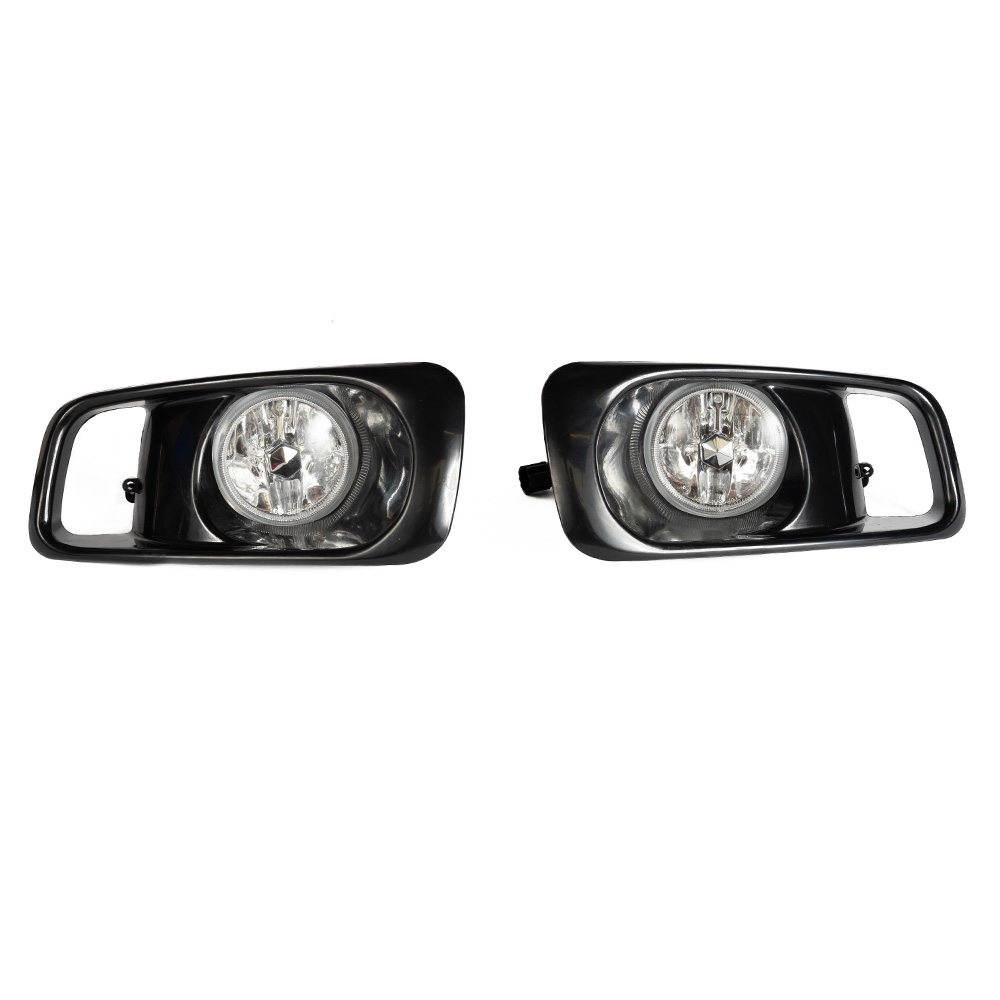 Image of SK-Import Mistlampen OEM Style Chrome Housing Honda Civic Facelift 1999-2001