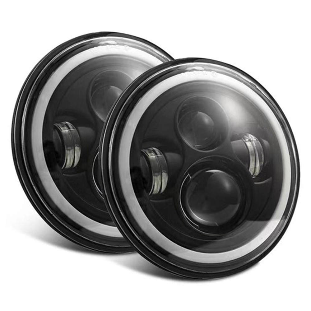 Image of SK-Import Voor Koplampen LED 7 Inch Jeep, Mazda