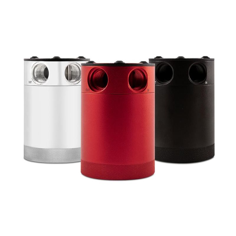 Mishimoto Olie Opvang Tank Compact Baffled 2 Port Aluminium
