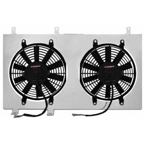Mishimoto Fan Shroud Met Slim Fans Aluminium Honda Integra