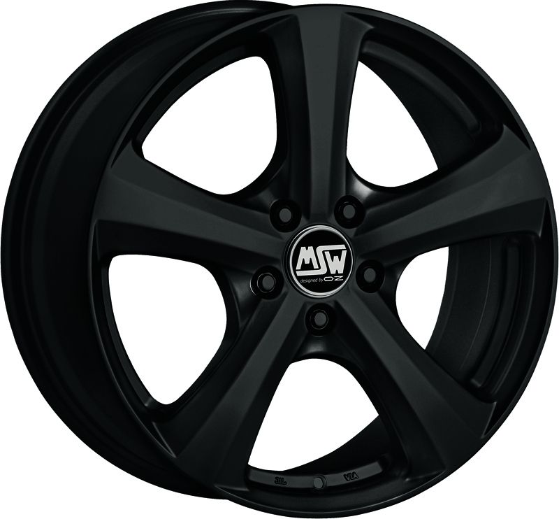 Image of MSW MSW 19 Velgen 16 Inch 7J ET48 5x112 Flat Black
