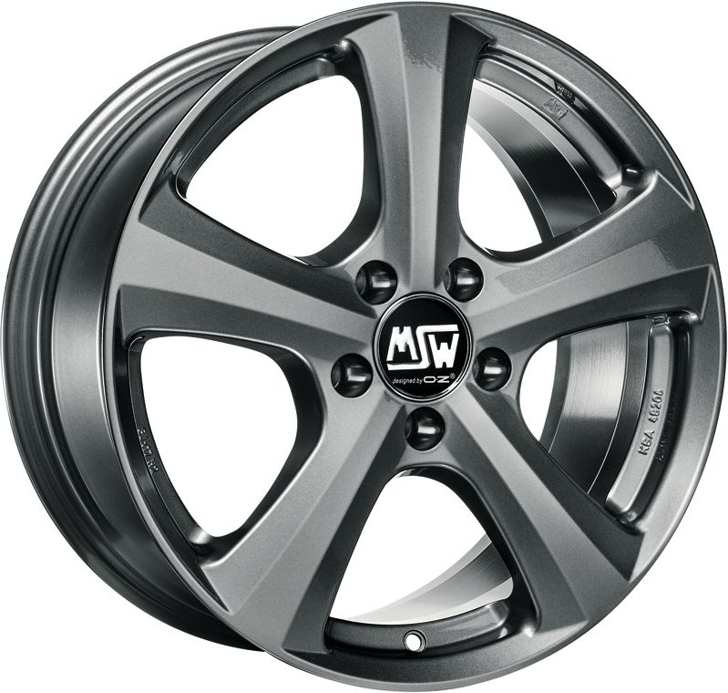 Image of MSW MSW 19 Velgen 16 Inch 7J ET42 5x112 Grey Silver