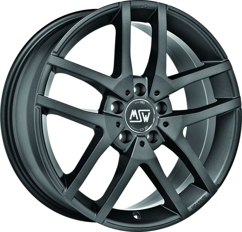 Image of MSW MSW 28 Velgen 16 Inch 6.5J ET38 5x112 Flat Dark Grey