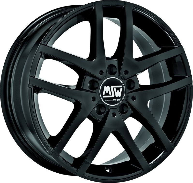 Image of MSW MSW 28 Velgen 17 Inch 7J ET35 5x112 Gloss Black