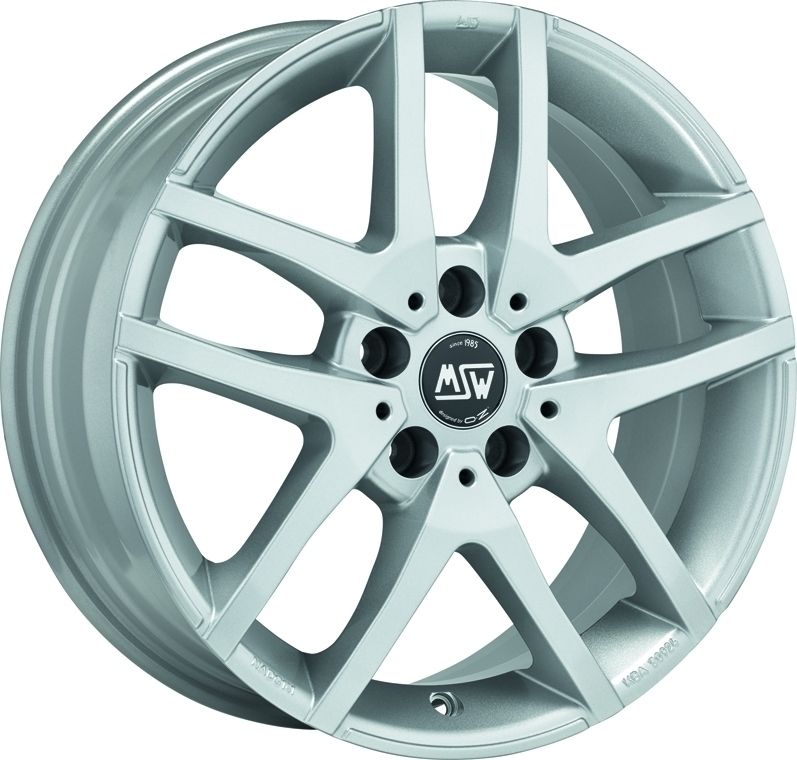Image of MSW MSW 28 Velgen 17 Inch 7J ET45 5x112 Zilver